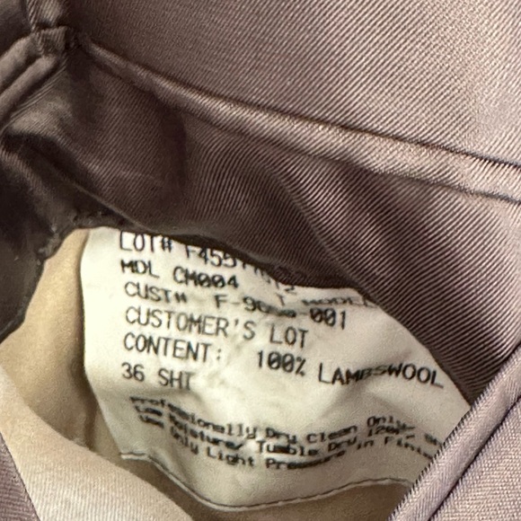 Samuelsohn Tweed Sport Jacket - Size 36S - Picture 3 of 8